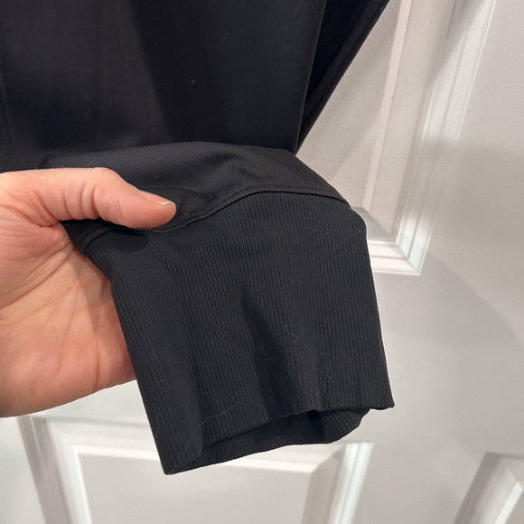 ATHLETA Venice Jogger Pants Sz XL Black Pull On Zip Pockets Tapered Athleisure - Picture 5 of 10